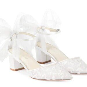 Bella Belle Joelle Ivory Bridal Heels